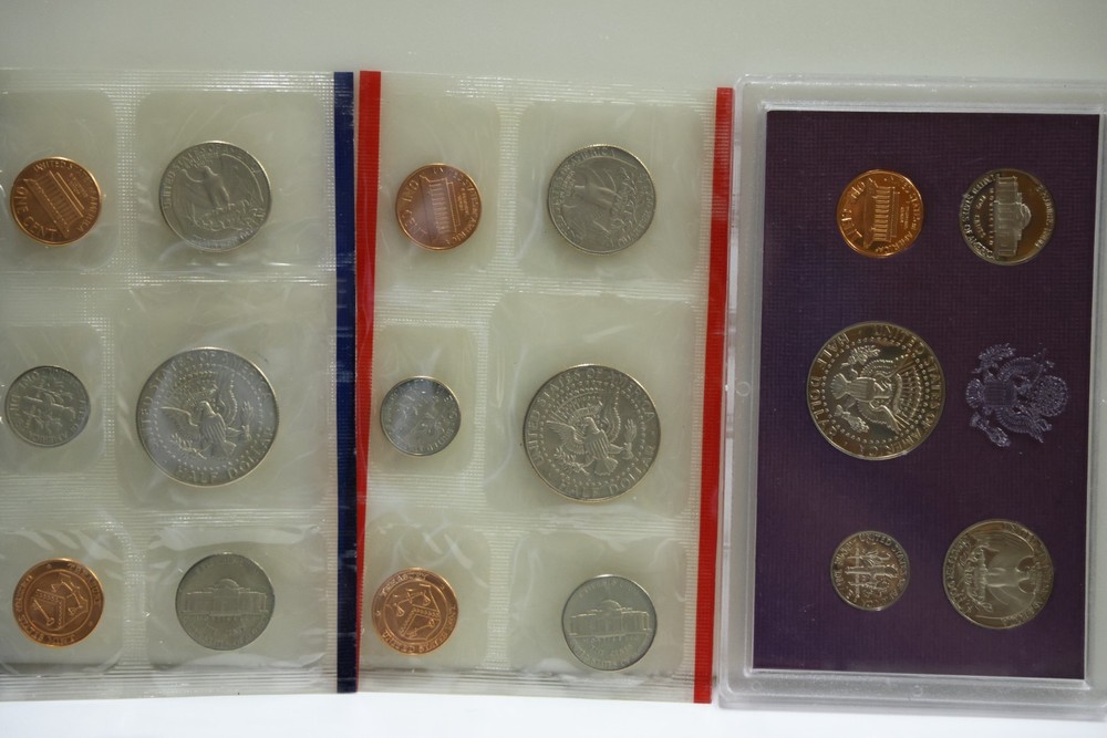 1987 S & 1987 P&D Proof/Mint Set Pairing Original