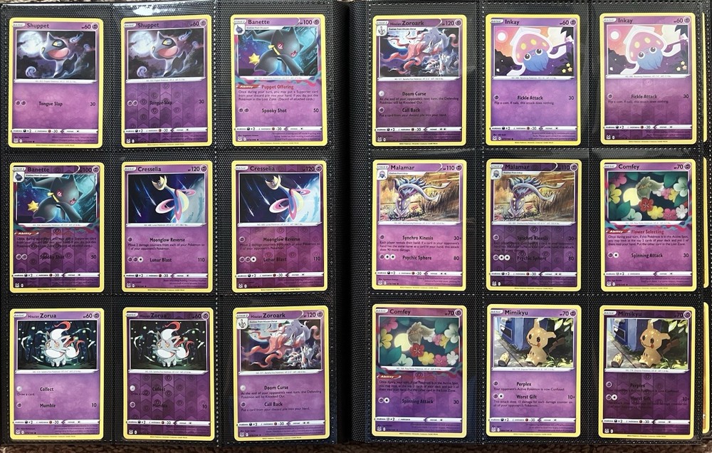 POKÉMON Lost Origin Binder Complete Base Set Binder with Reverse Holo