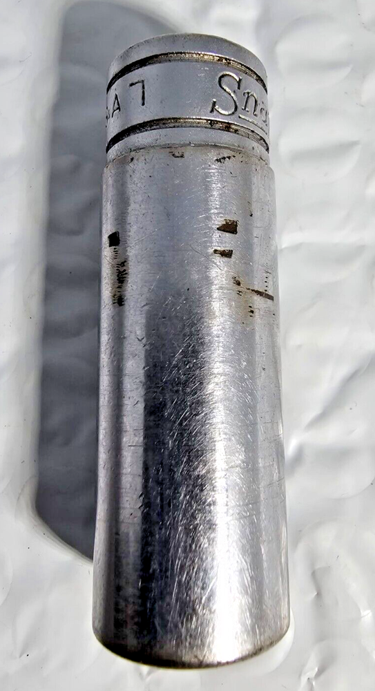 SNAP ON SFS161, 3/8" DRIVE, 1/2" SOCKET, 2.1" DEEP/HIGH, 6 POINT.