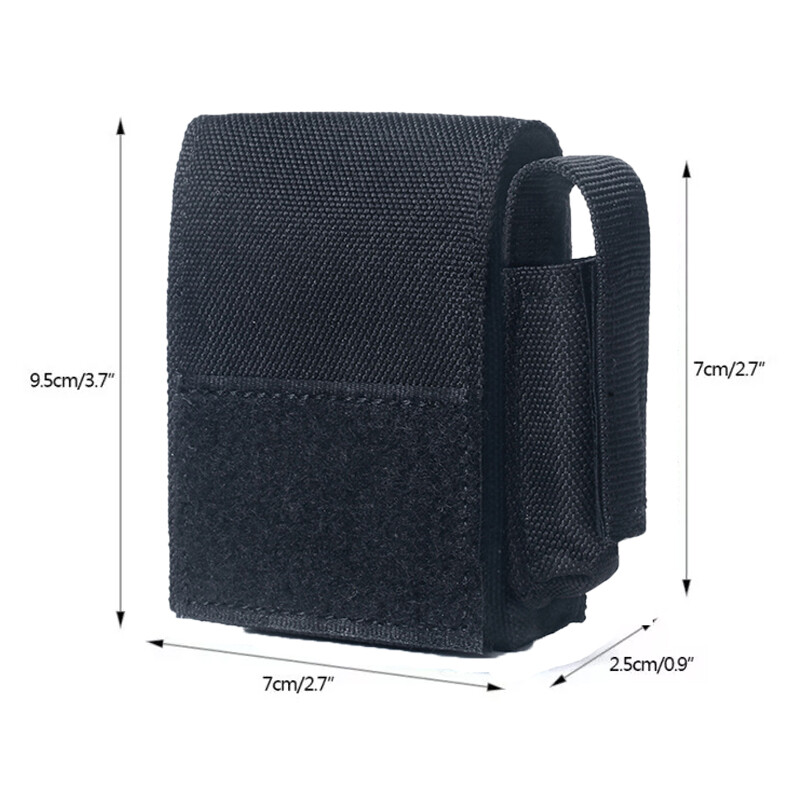 US Tactical Cigarette Pouch Molle Small Tools Bag Battery Cigarette Case Utility