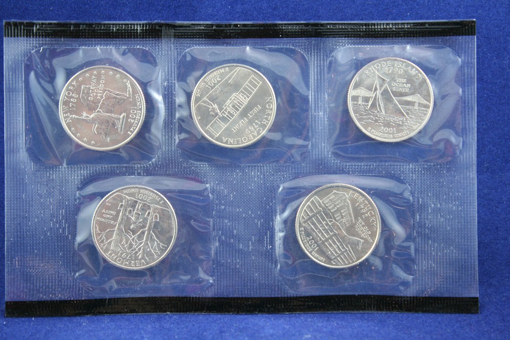 2000 P & D Uncirculated Mint Set 20 Coins