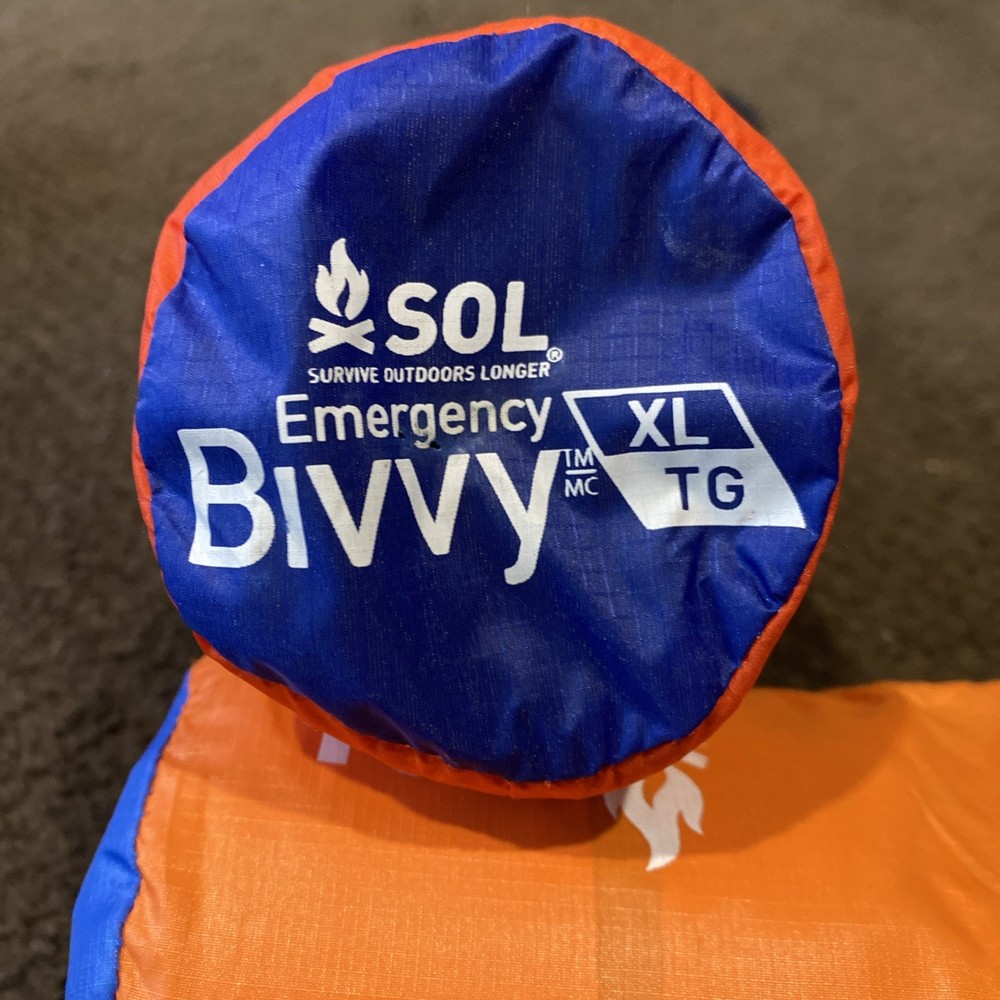 Sol Bivvy Emergency Sheets 1-Regular With Whistle And 1-XL