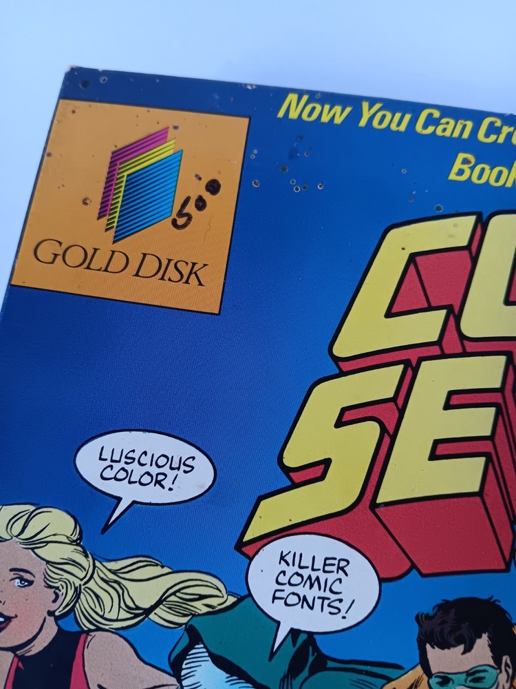 Amiga Comic Setter Computer Software Tested/Works Gold Disk Commodore