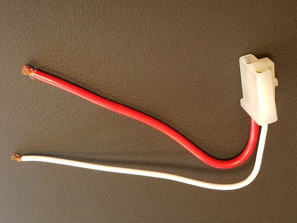 Pigtail for WHITE Tractor 2 Wire Delco Alternator W/ INTERNAL Regulator