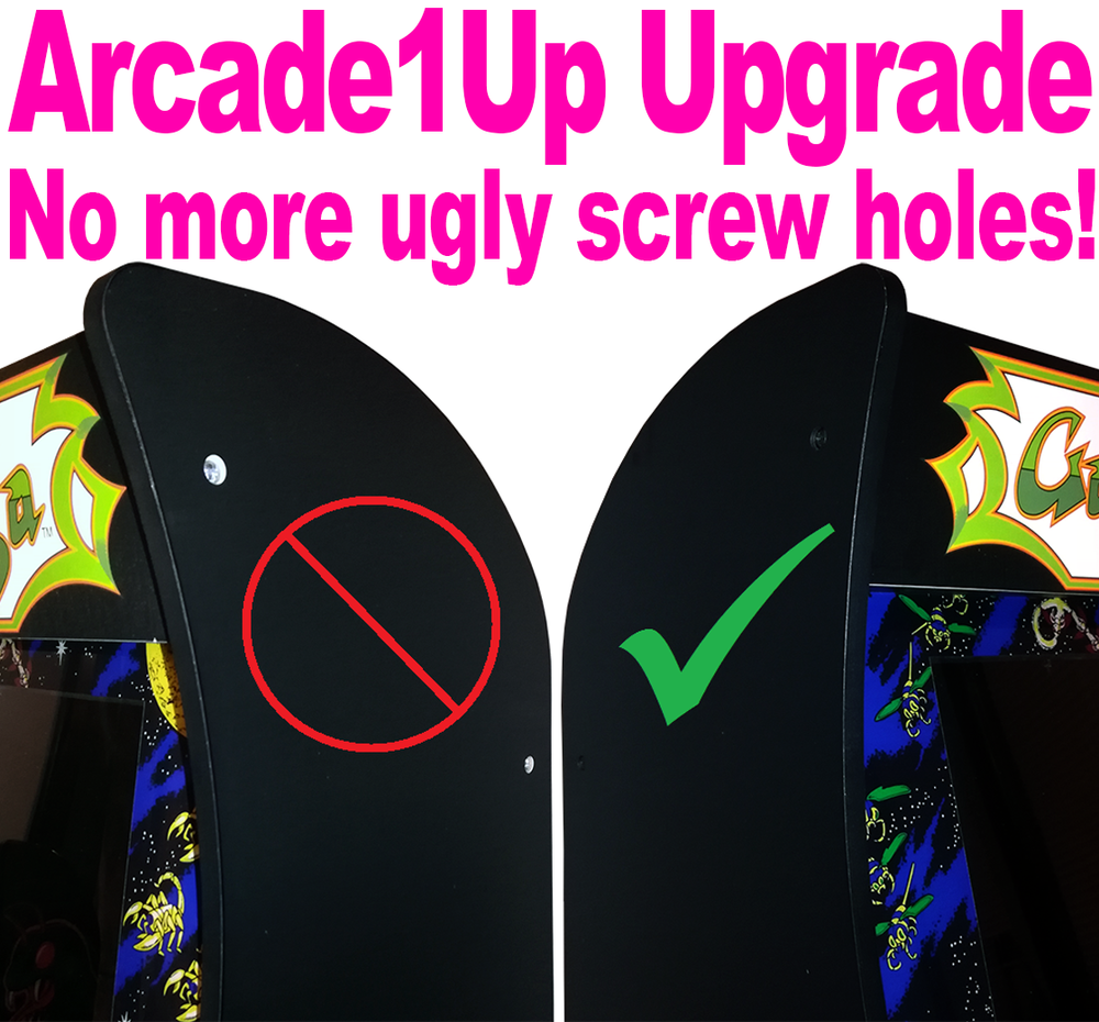 Arcade1up - Centipede - Asteroids - Atari Deluxe - Screw Hole Caps/Covers