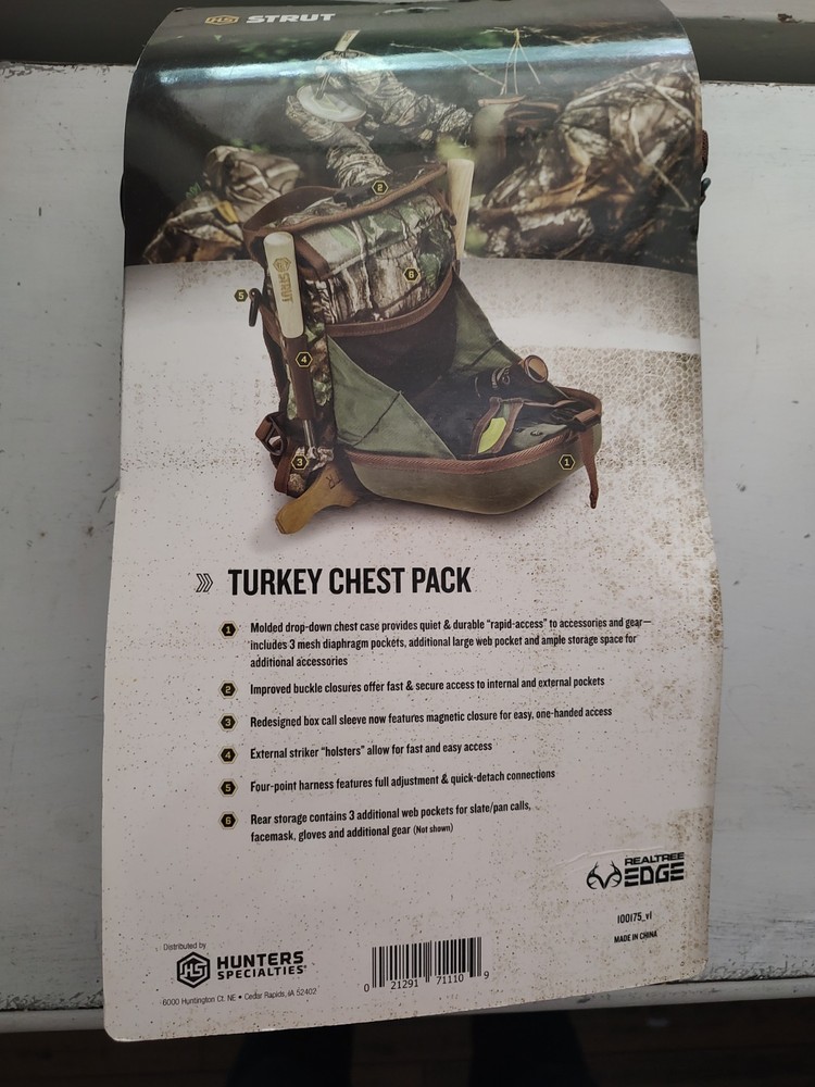 Strut Turkey Chest Pack