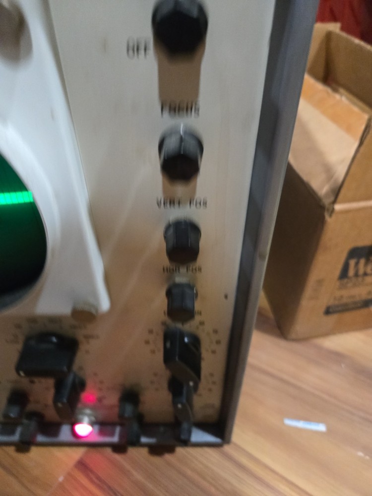Hichkok Oscilloscope Electrical Instrument Model 677 Tested