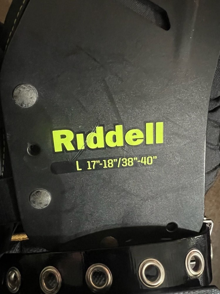 Riddell Power Volt Shoulder Pads Large