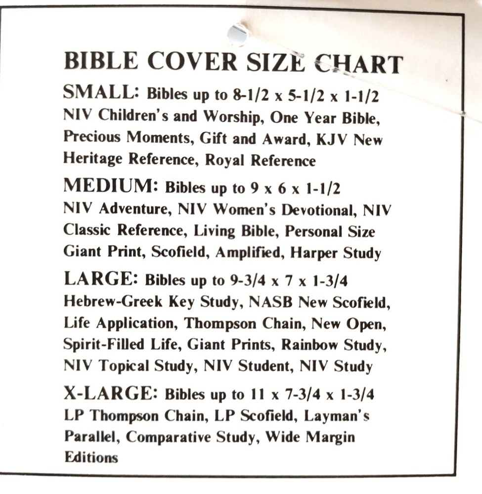 Witness Bible Case Black - XL