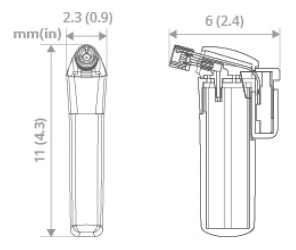 SOTO POCKET TORCH WITH REFILLABLE LIGHTER INSERT