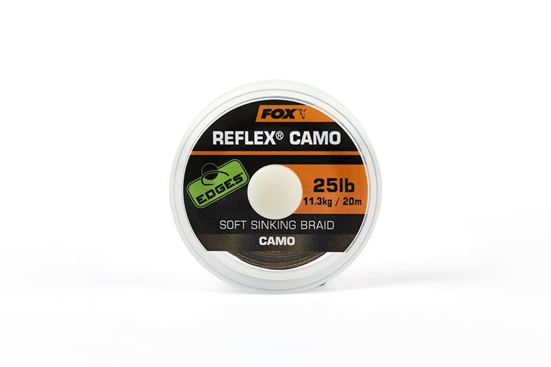 Fox Edges Reflex Camo Soft Sinking Braid 20m NEW Carp Fishing