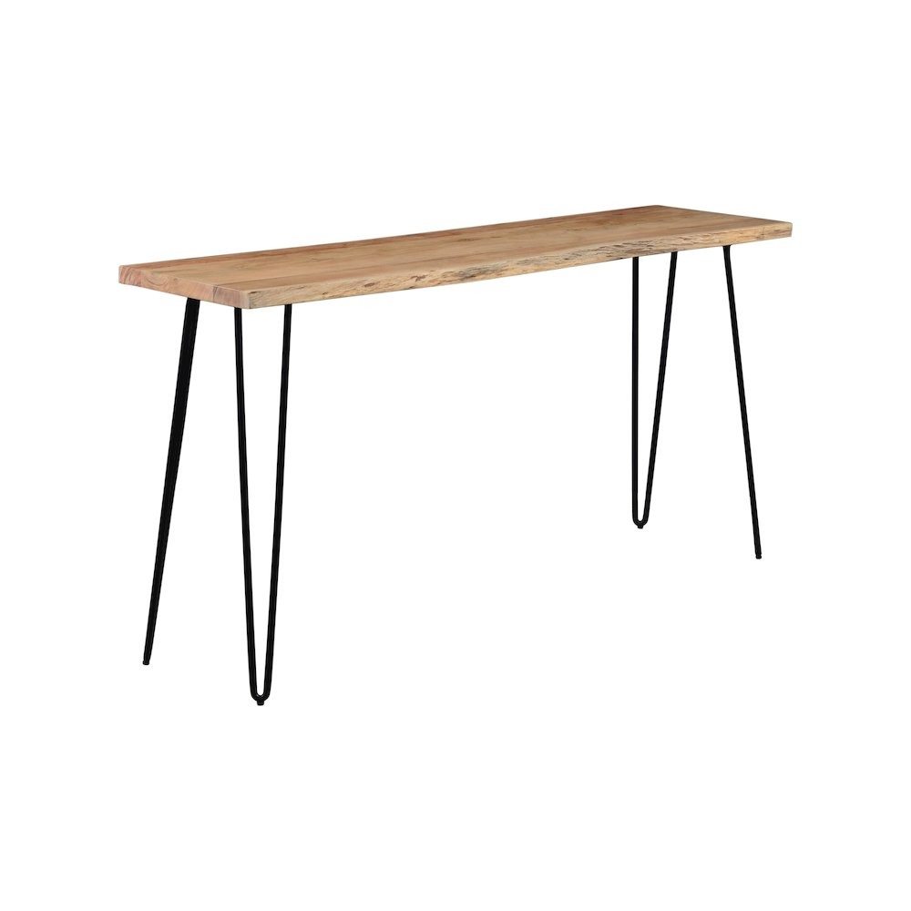 Nature's Edge Solid Acacia Four Piece 72" Counter Height Dining Set