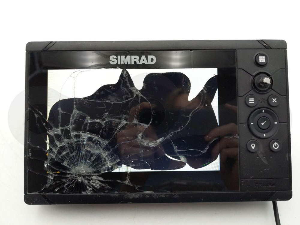 SIMRAD CRUISE 7 BOAT CHARTPLOTTER FISHFINDER SONAR RADAR HEAD UNIT DISPLAY 7"