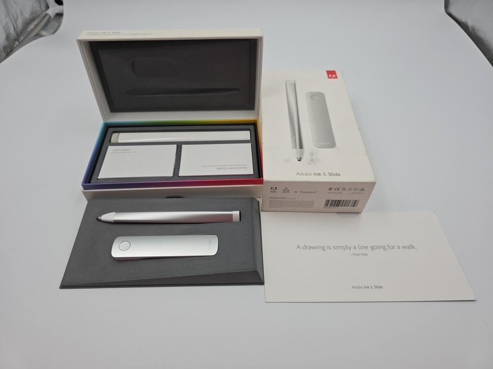 Adobe Ink & Slide Creative Cloud Pen and Digital Ruler A