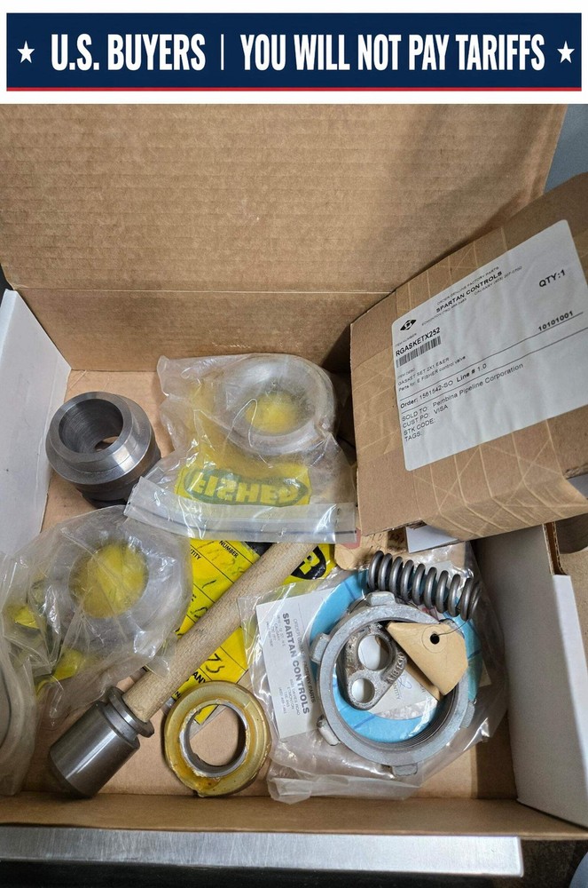 Fisher Control Valve 2x1 Inch Type E & ER Repair Kit With Linear Cage & Stem - 1