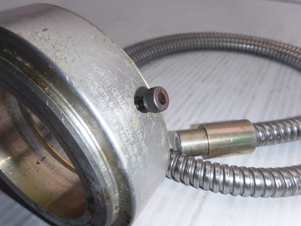 North Central Instruments Inc Fiber Optic Microscope Ring Light