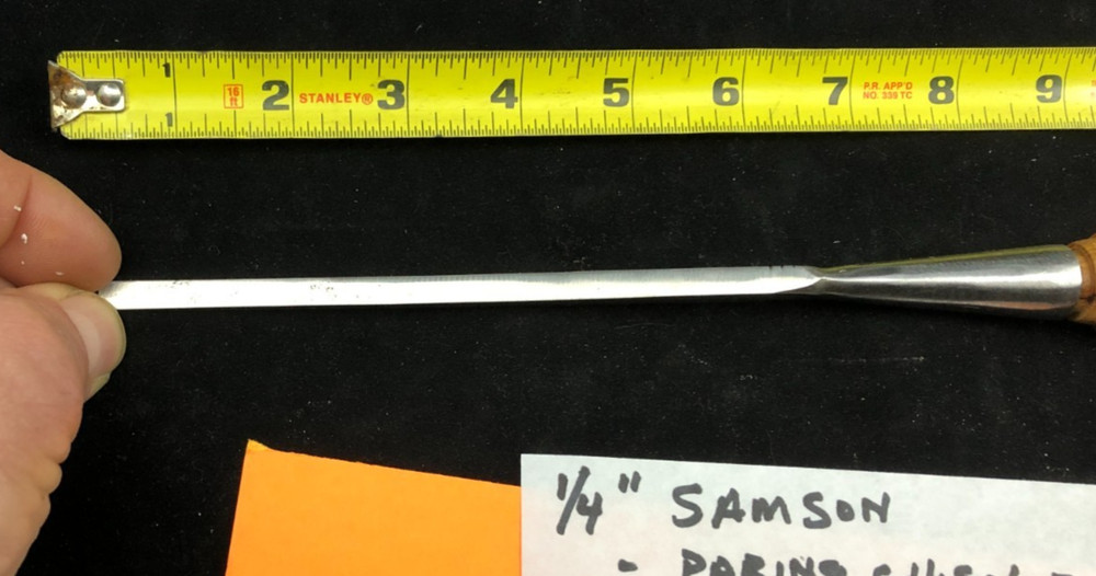 Vintage Samson 1/4" Firmer Chisel