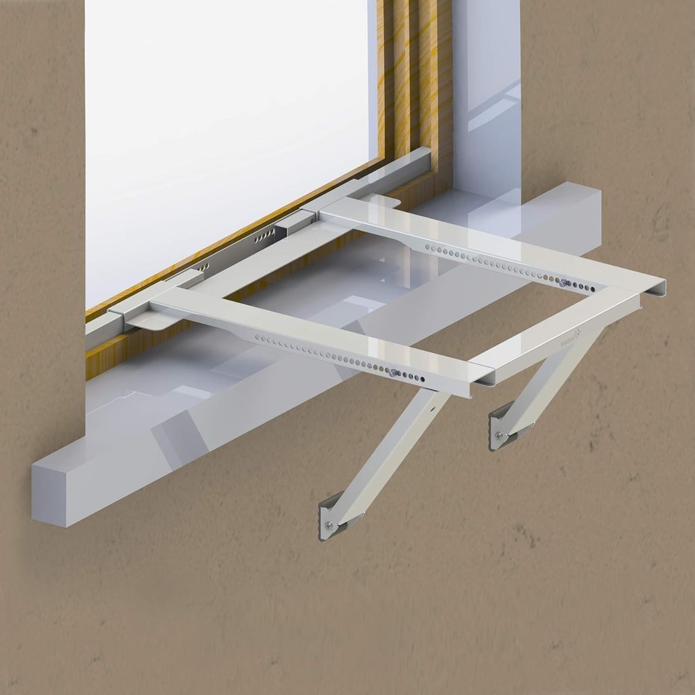 Ivation Air Conditioner Support Bracket, No Tools or Drilling Required - Easy to