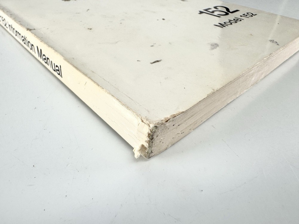 Vintage 1983 Cessna Model 152 Information Manual