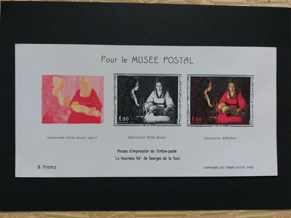 Frankreich Vignette Musée Postal