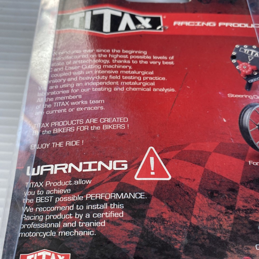 TITAX SWING ARM STAND BRACKETS BOBBINS SPOOLS Gold SBG006
