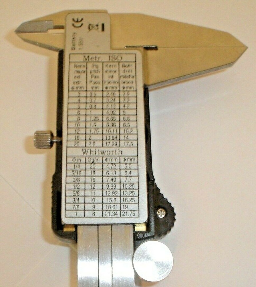 0-150mm Electronic Digital Caliper w/ Plastic Case Works Great