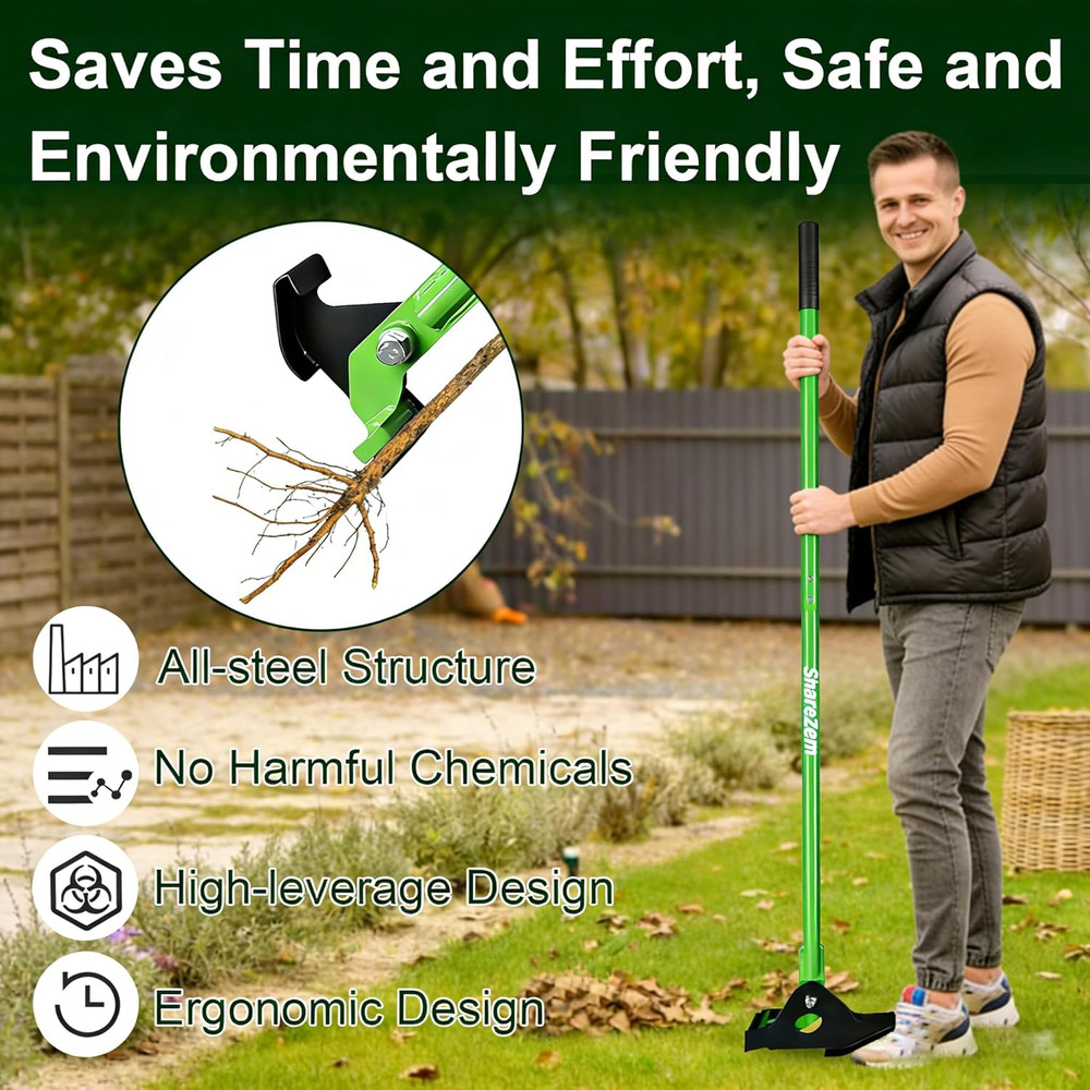 Heavy-Duty Tree Puller Tool for Effortlessly Uprooting Trees and Vines