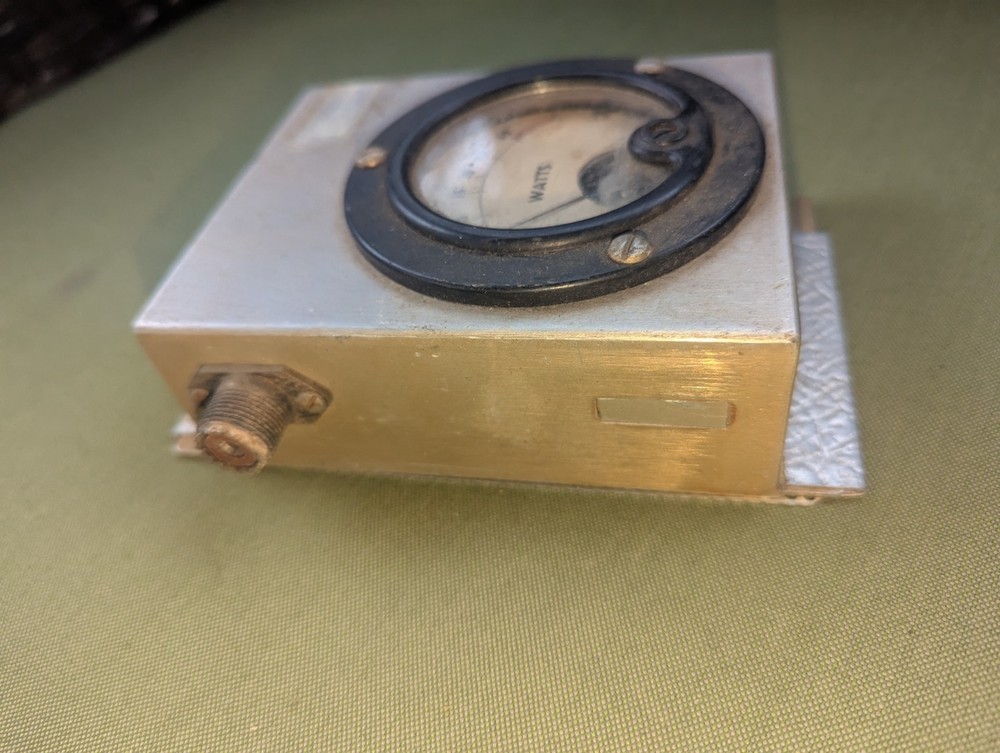 Vintage Ham made WATTMETER