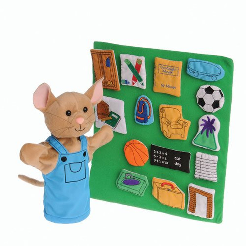 If You Take a Mouse to School Puppet Set (17 Pcs.)