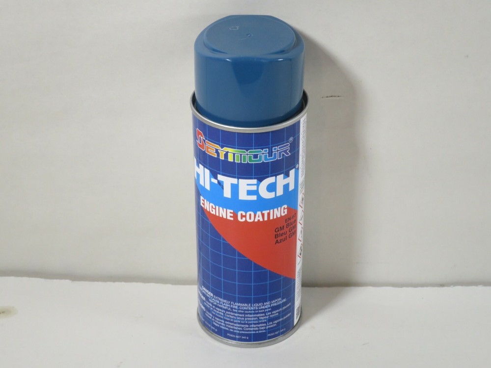 Seymour EN-67 Hi-Tech Engine Spray Paint, GM Blue