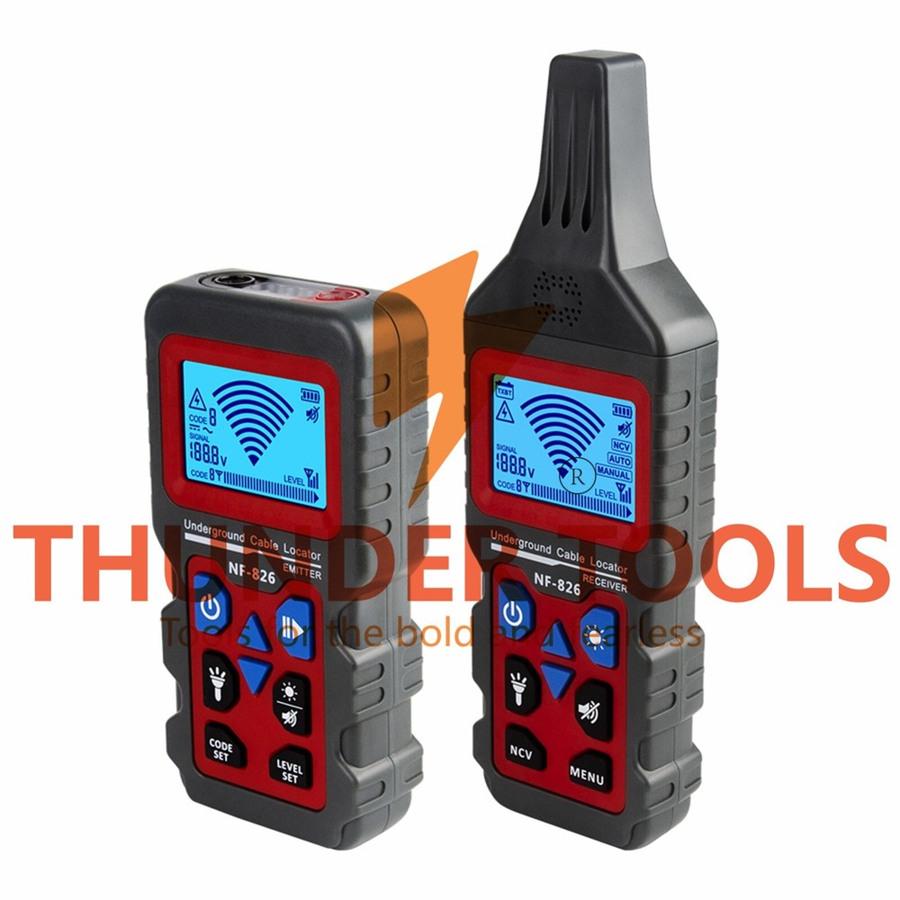 Thunder Tools NOYAFA NF-826 Underground Cable Locator Wire Tracking