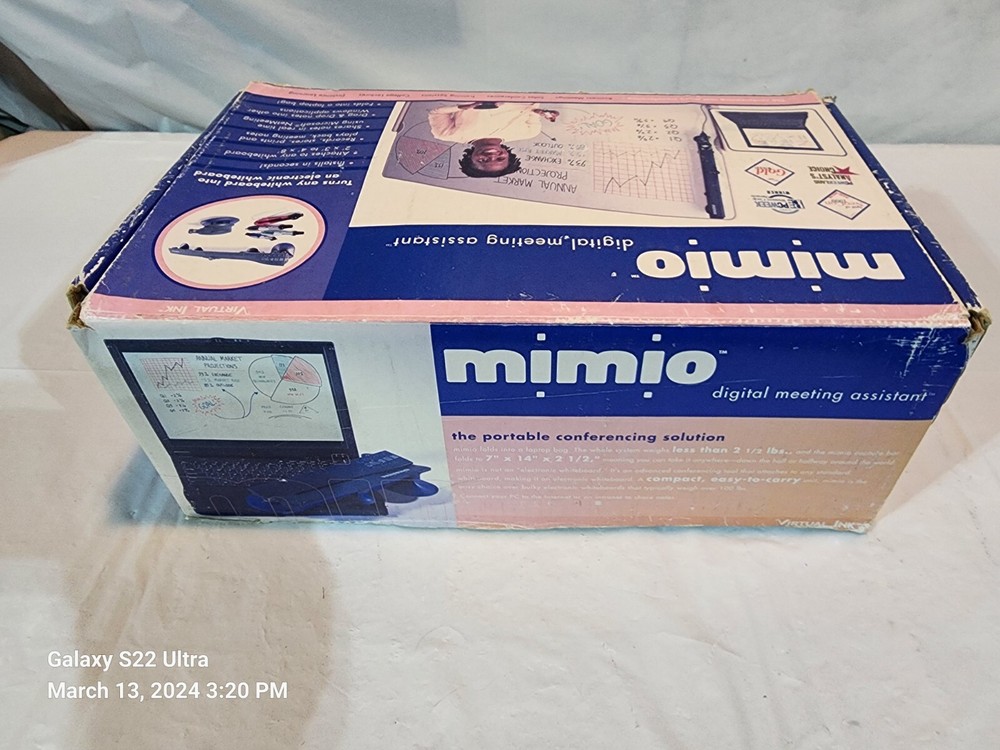 Mimio Digital Assistant Version 1.0 Windows95, 98, NT 4.0