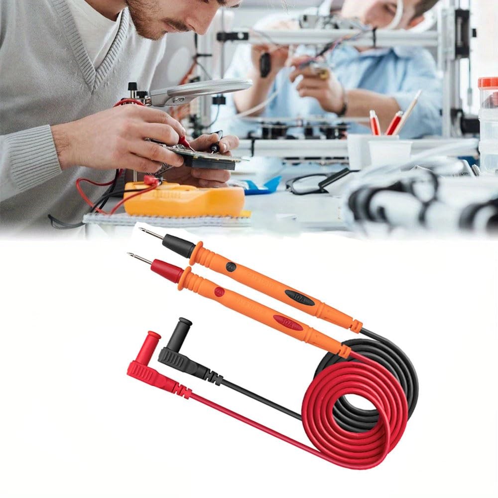 Multimeter, Precision Sharp Lead 1000V 20A Digital Multi Meter Clamp Tester P...