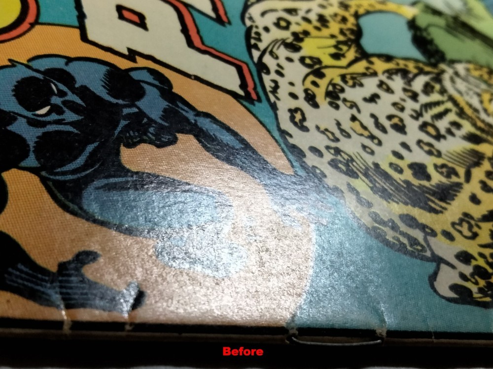 Professional Comic Book Press & Cleaning Service (Add On To Comic Purchased)