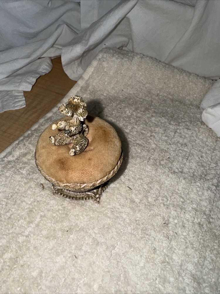 Poodle Dog Pin Cushion Vintage
