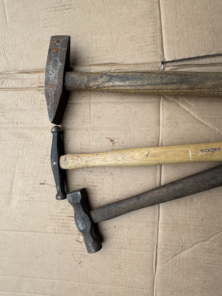 vintage panel beating hammers