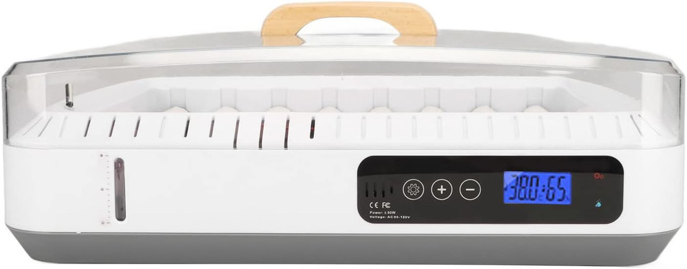 Egg Incubator Machine, Large Space Egg Incubator with Automatic Egg Turning and