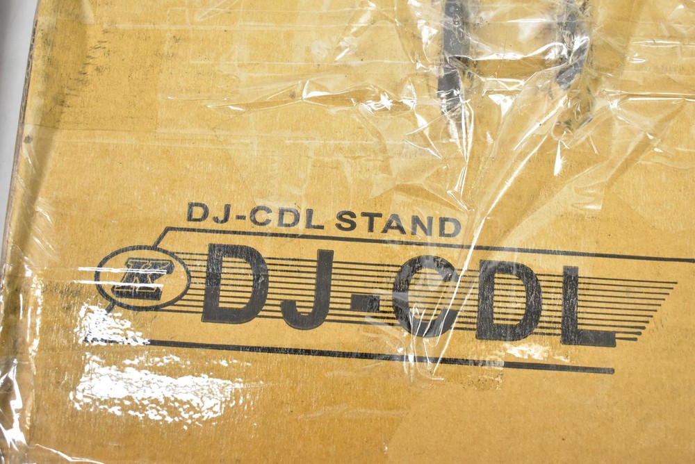 DJ-CDL CDJ Player Stand Black Metal Platform Riser Mount Base Plate Kit Hardware