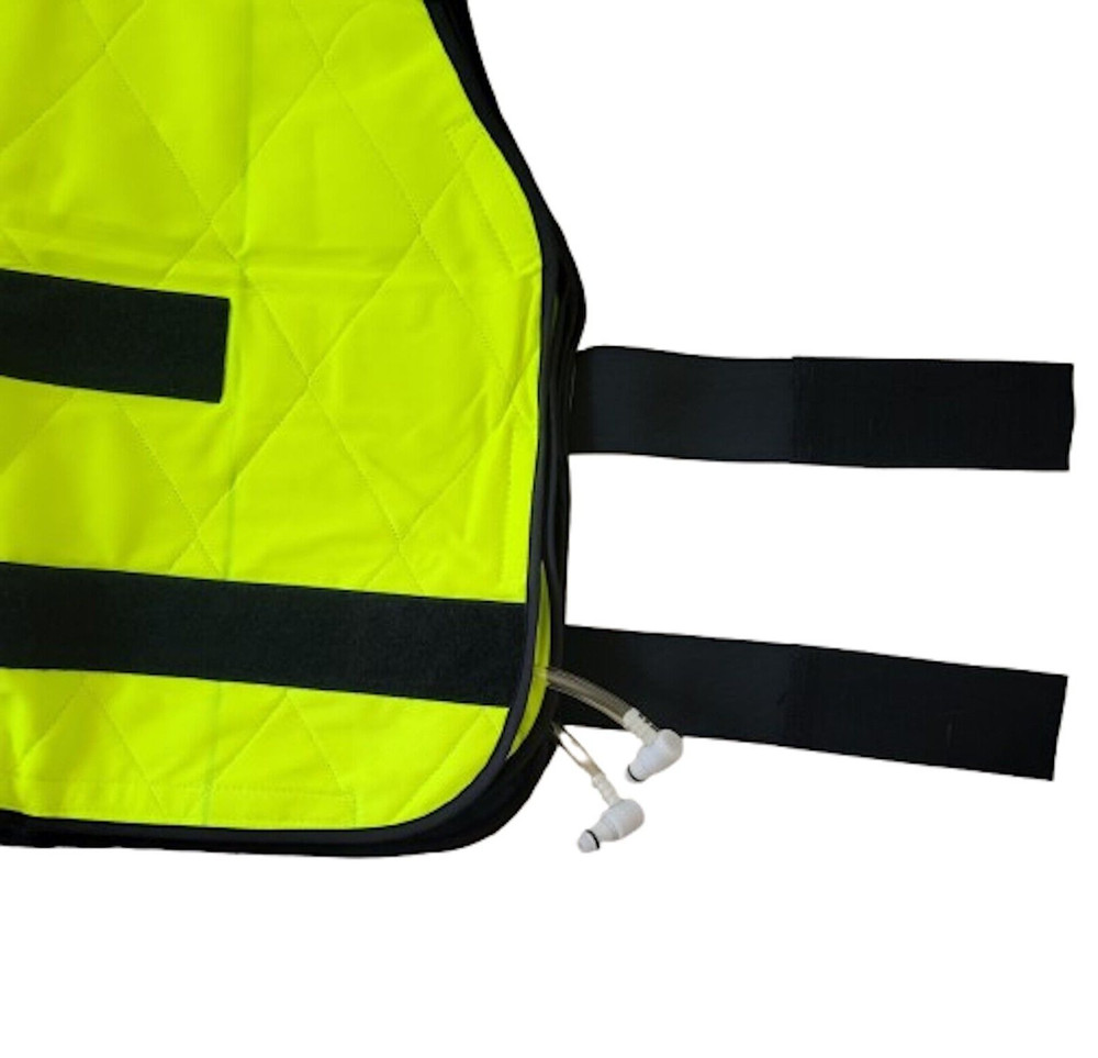 Adjustable Personal Cooling/Heating Vest System w/ Pump, Vest (M) & PowerAdapter