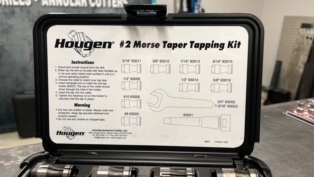 Tapping Kit - #2 Morse Taper 83000