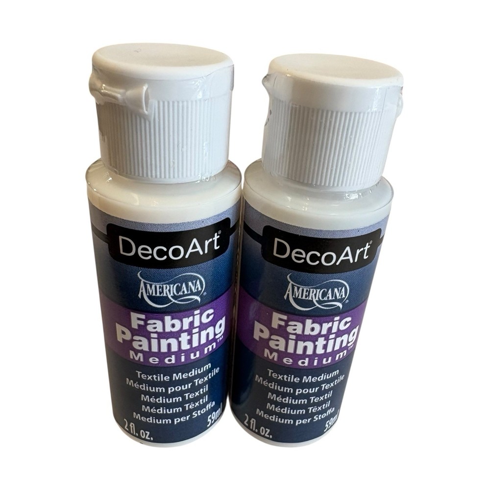Americana Fabric Paint Medium 2oz - Set Of 2