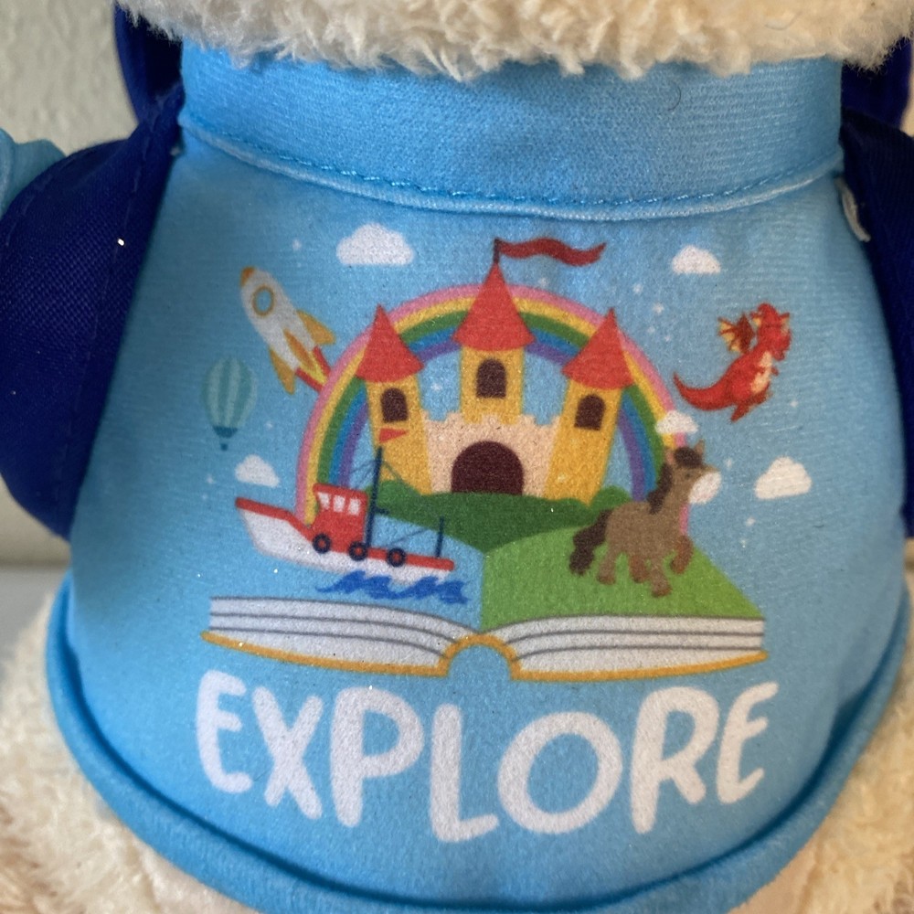 Spark Create Imagine Interactive Learning Plush Bear for Child, No Books (E1)