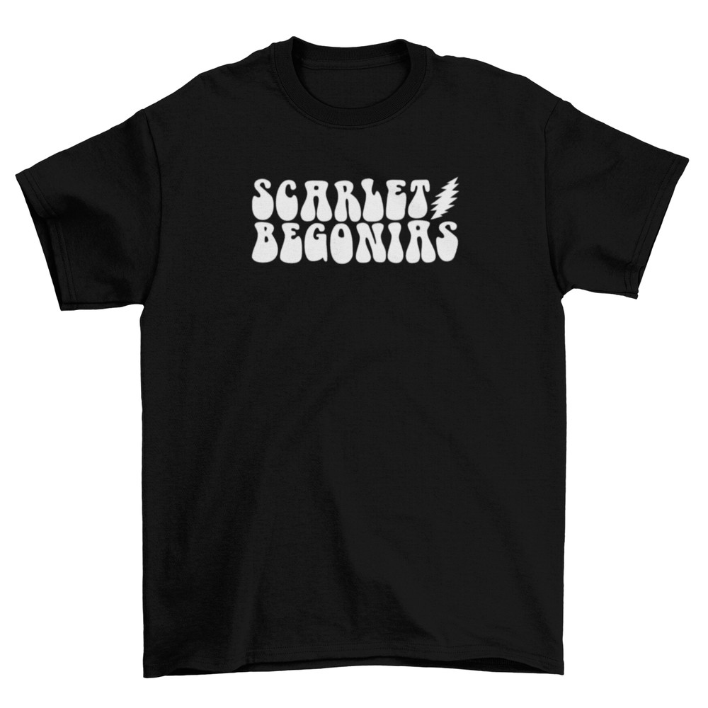 scarlet begonias custom tshirt