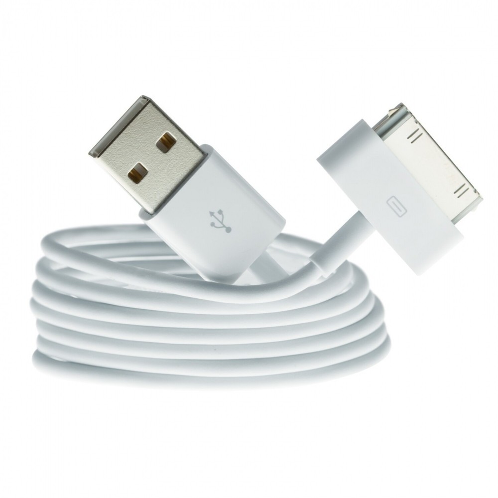 2x USB Cable Sync Charge Data 30-Pin for Apple iPod Touch 1st/2nd/3rd/4th Gen