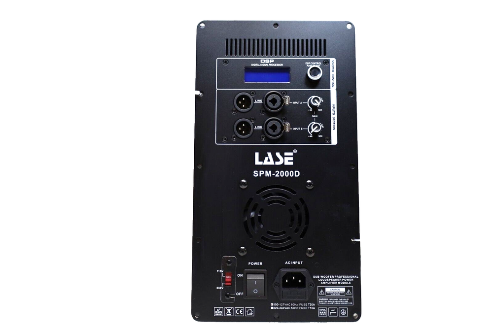 LASE SPM-2000D SUB Woofer Power Amplifier Module 2000W @ 4 Ohms