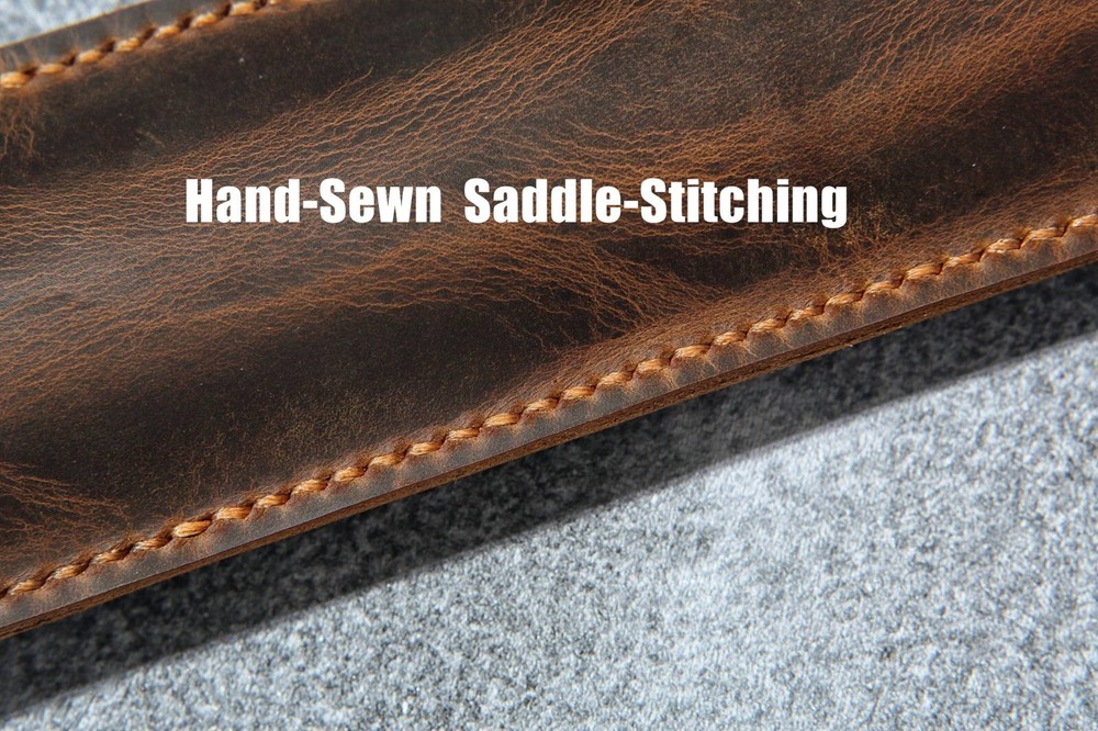 Personalized Leather drum stick bag case holder , unique gift for drummer