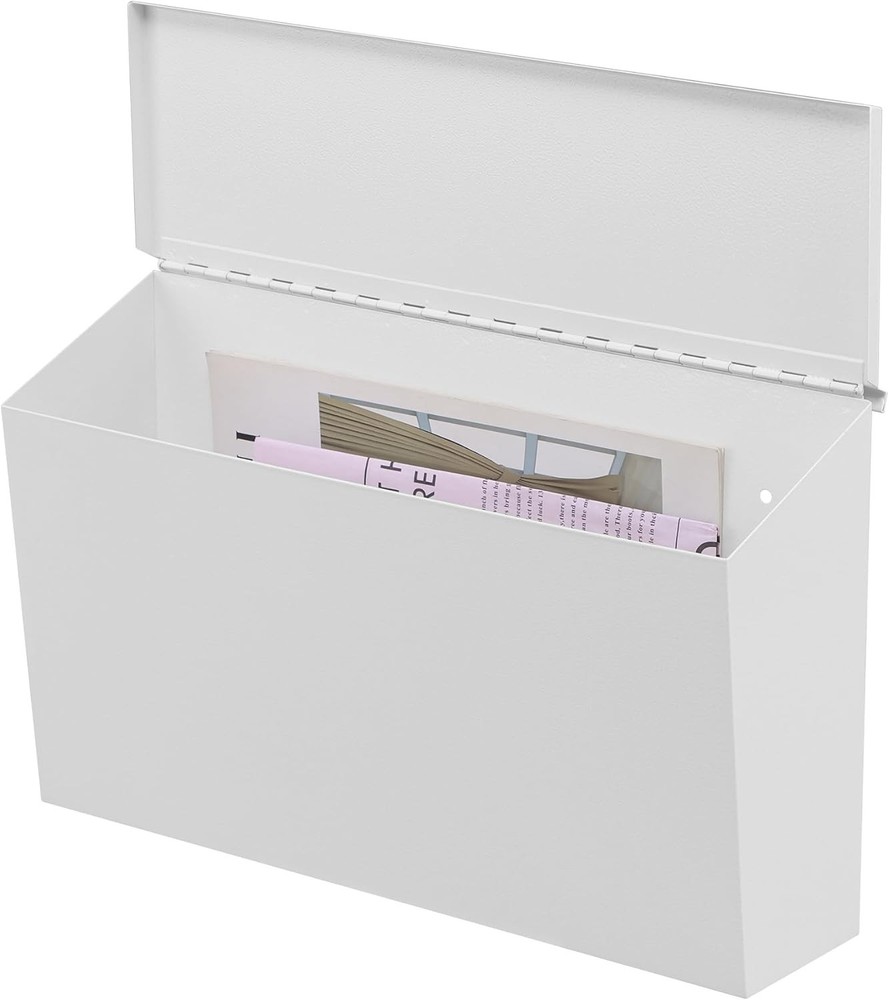 Modern Large Capacity Mailbox - Wall-Mount Rust-Proof Steel, Quick Installation