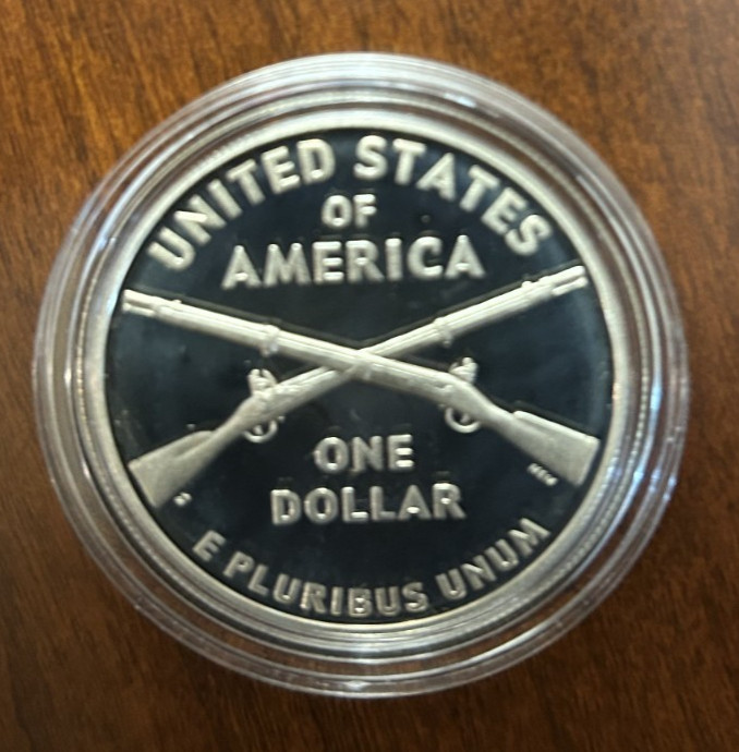 2012-W Infantry Soldier US Proof Silver Dollar US Mint