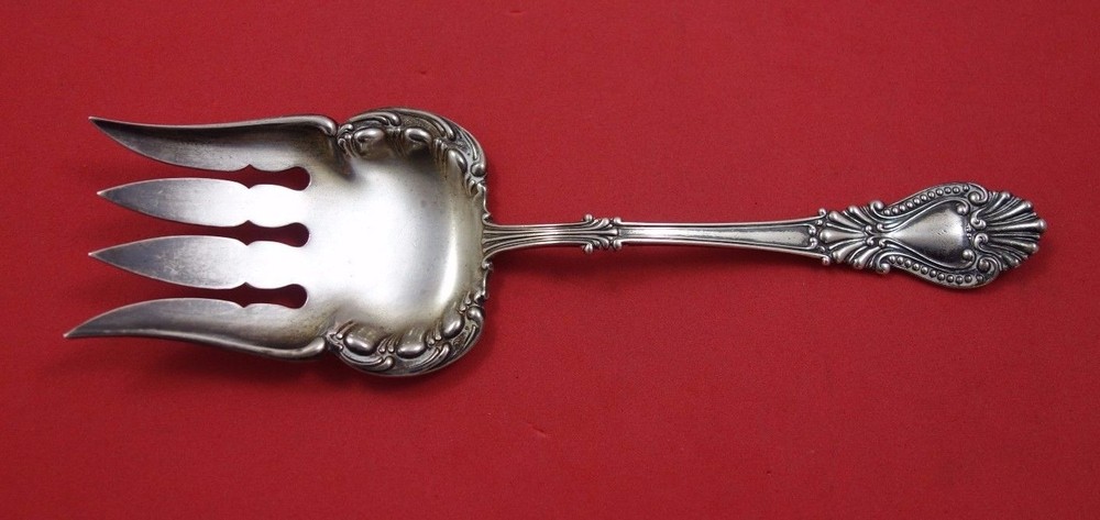 Bead by Watson Sterling Silver Buffet Fork 7 1/2"