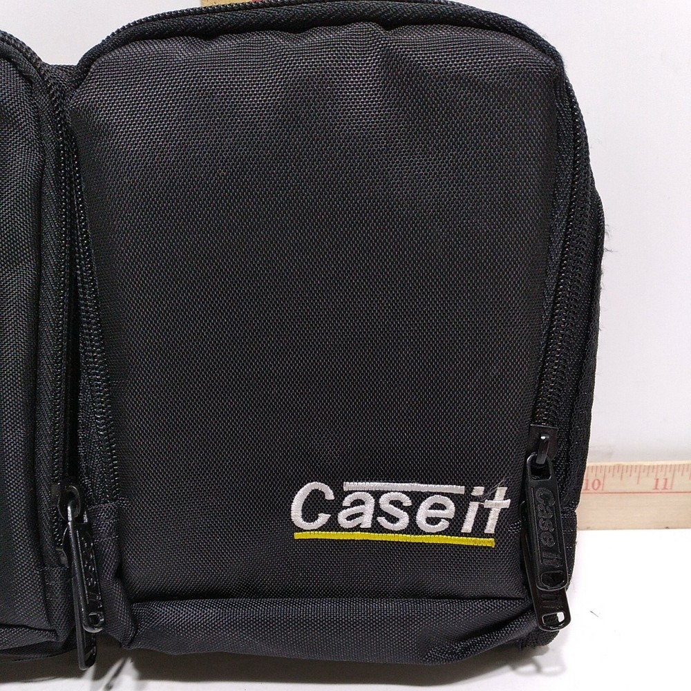 Vintage Case It CD Case Holder Organizer Black